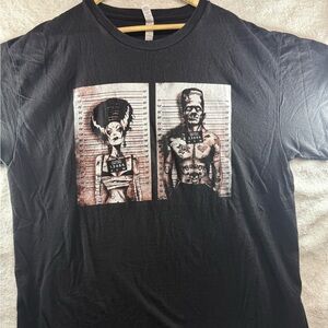 Gildan Black Tee with Graphic Design